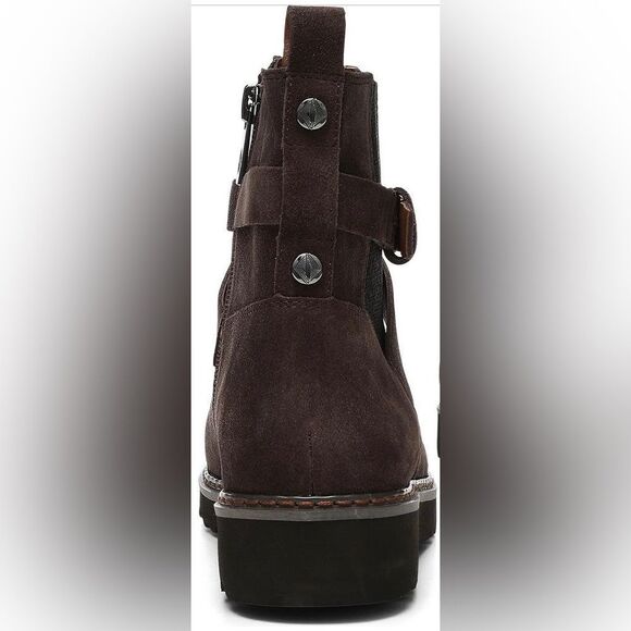 Donald Pliner buckled suede bootie - Picture 6 of 7